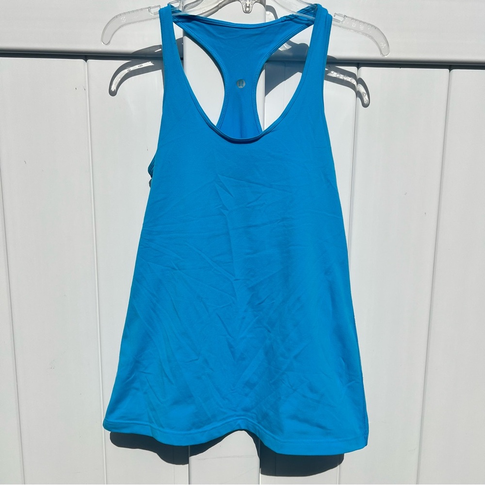 Lululemon Cool Racerback Blue Women's Tank Top